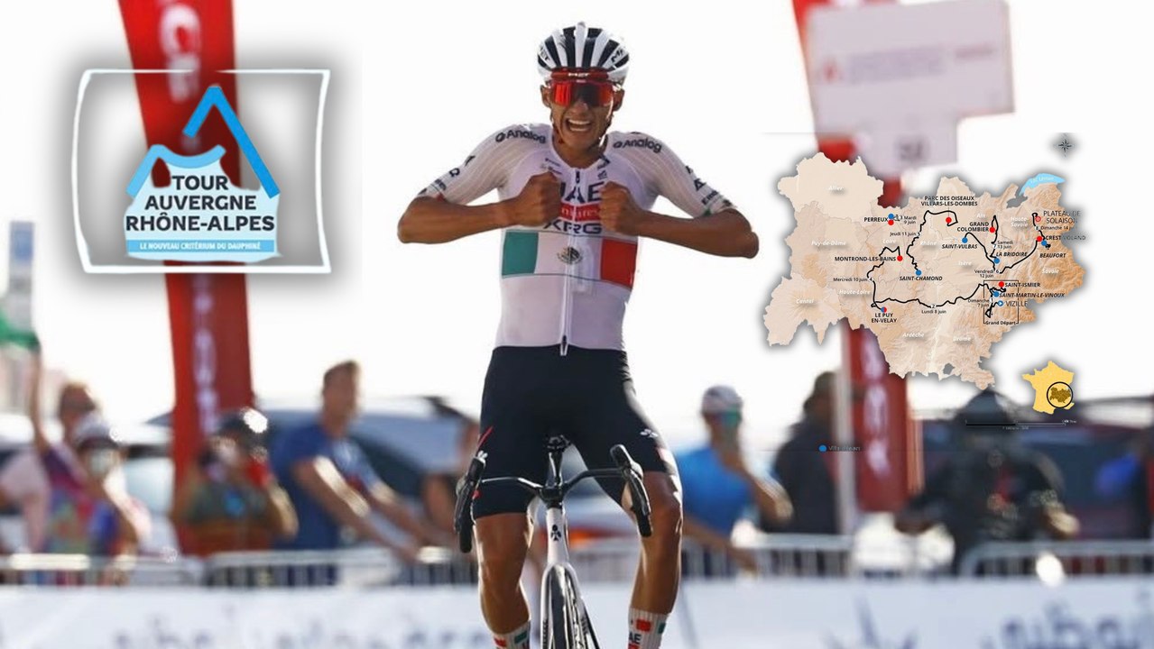 Isaac del Toro: Tour Auvergne-Rhône-Alpes 2026, horario y dónde ver al ciclista mexicano del UAE