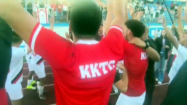 KKTC A Milli Futbol Takımı, CONIFA Turnuvası'nda Avrupa şampiyonu oldu | Ajansspor | AA