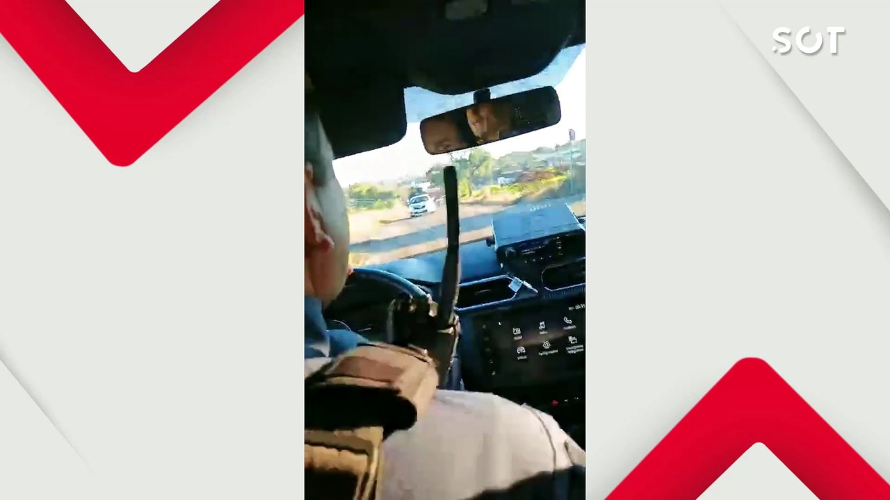 Motorista em possível surto provoca perseguição, quase atropela motociclistas e mobiliza forças de segurança em Cascavel