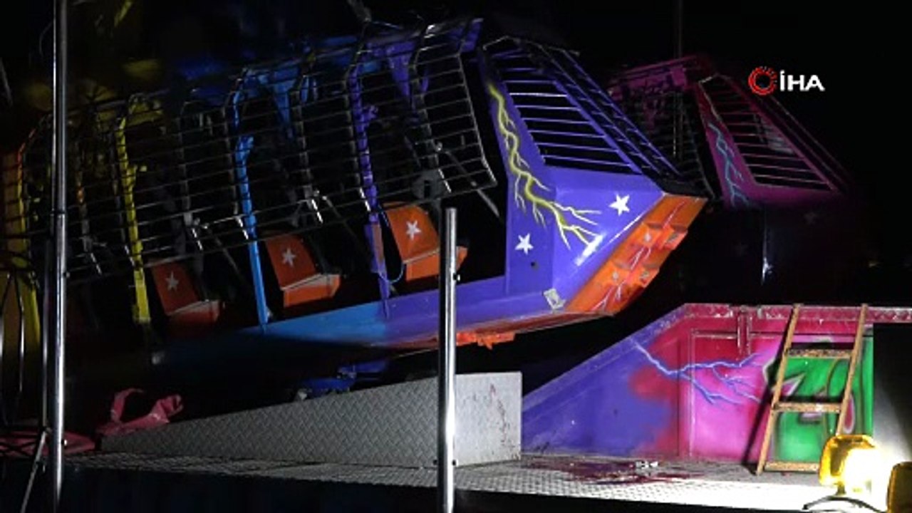 Amasya’da lunaparkta korkunç kaza: 20 yaşındaki genç hayatını kaybetti