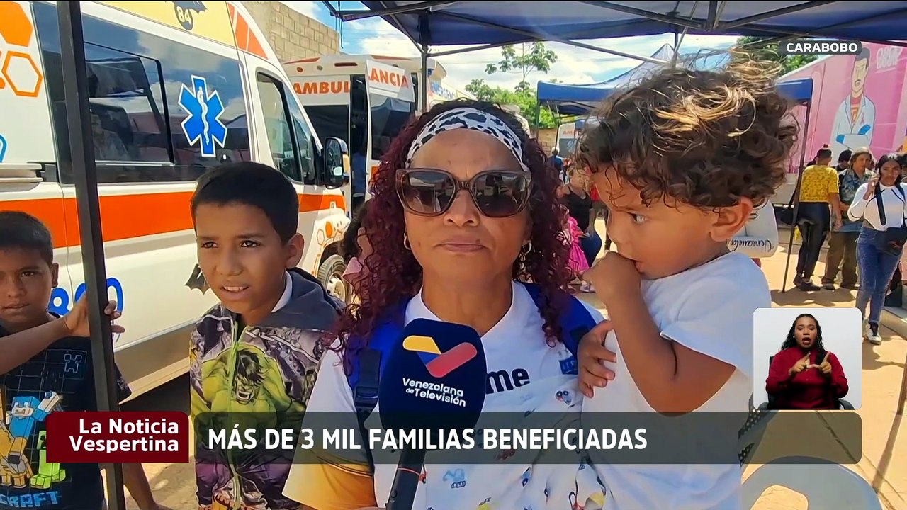 Carabobo | Despliegan jornada de atención social para más de 3 mil familias del municipio Libertador