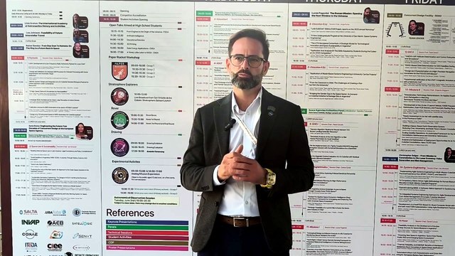 Lucas Paganini, director de programas de la División de Astrofísica de la NASA“El regreso del hombre a la órbita lunar inspira a estudiar ciencia, tecnología, ingeniería y matemáticas”