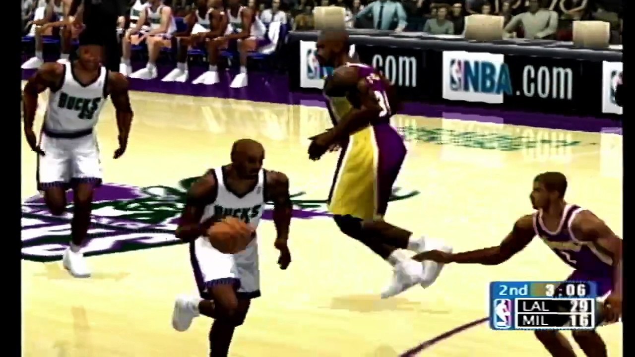 NBA 2K Bucks vs Lakers