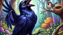 The lazy crow