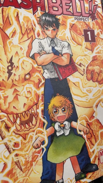 Exclusivité : Le manga GASH BELL SOUVENIR D’ENFANCE !