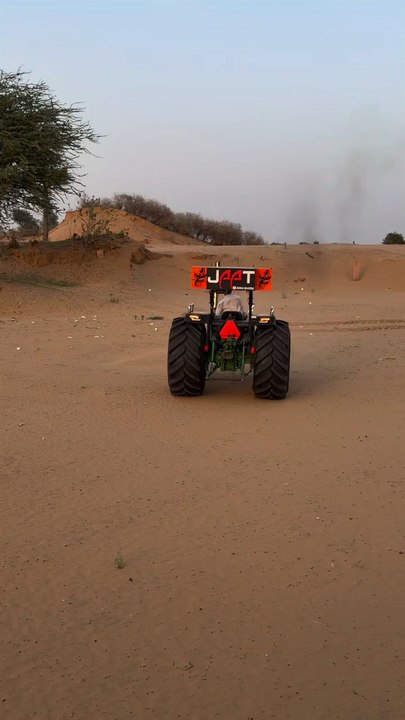 Stand tractor