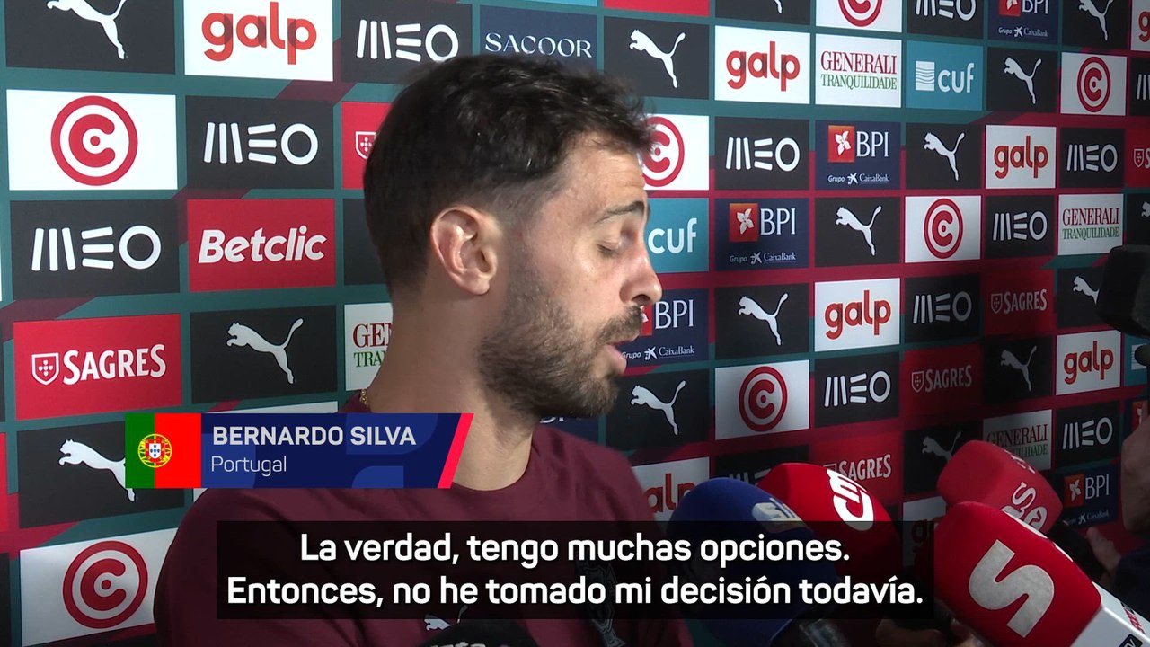 Bernardo Silva habla sobre su futuro