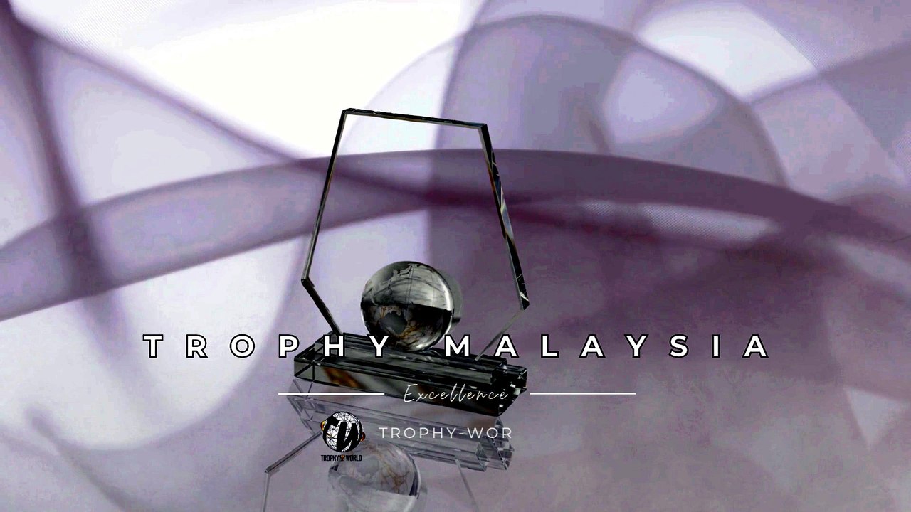 New Globe Crystal Plaques at Trophy-World Malaysia | Custom Trophies & Plaques Supplier