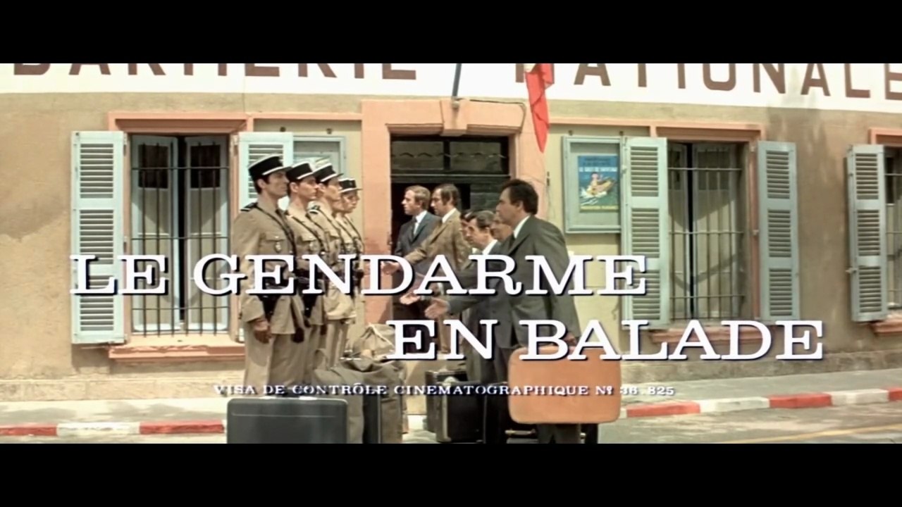 Seis gendarmes en fuga 1970 - HD 1080 - Español Completa - Dir: Jean Girault