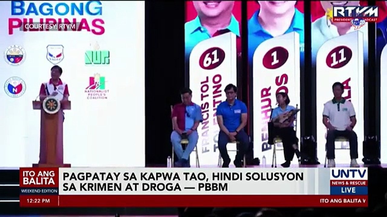 Pagpatay sa kapwa tao, hindi solusyon sa problema sa krimen at droga ayon kay PBBM [Full Movie]