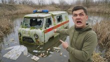 On a retrouvé une ambulance dans un marécage ! Mais comment est-elle arrivée là ?