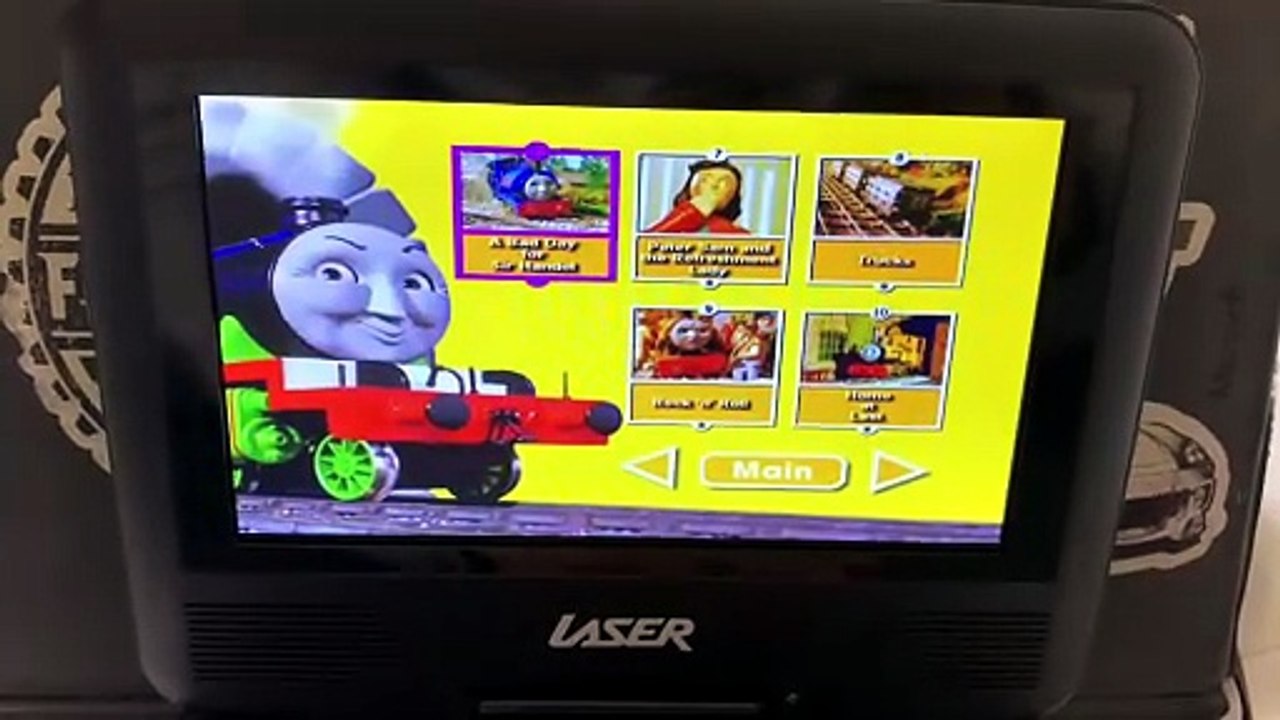 Thomas And Friends Series 4 2006 DVD Menu Walkthrough Australia