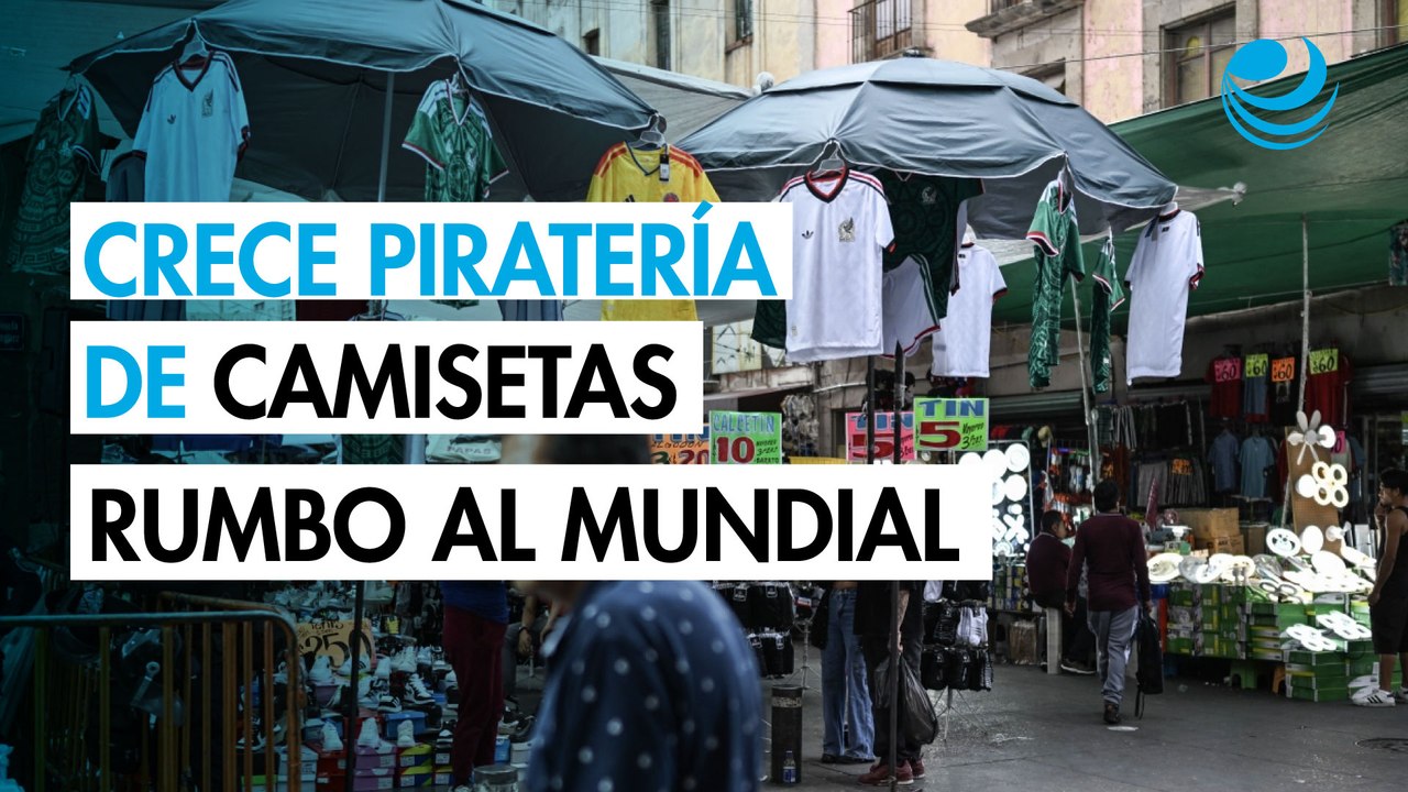 Playeras pirata del Tri desafían operativos rumbo al Mundial 2026