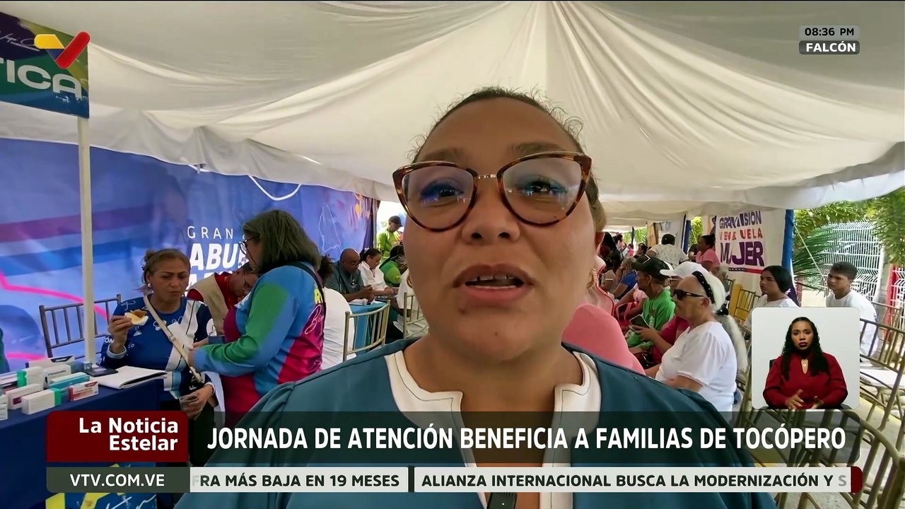 Falcón | Más de 3 mil habitantes de tocópero fueron beneficiados tras jornada integral