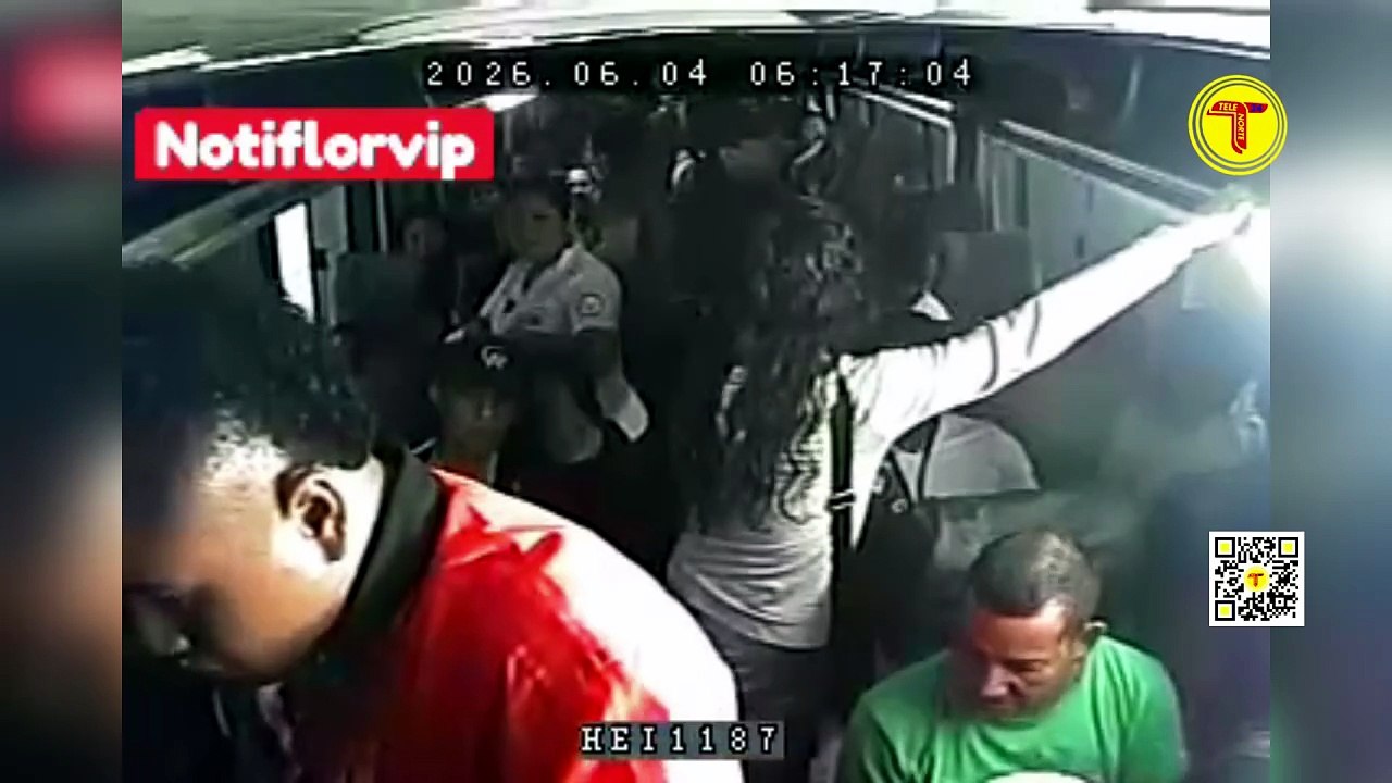 DELINCUENTES ARMARON UNA EMBOSCADA PARA ASALTAR A TODOS LOS PASAJEROS DE UN TRANSPORTE PÚBLICO