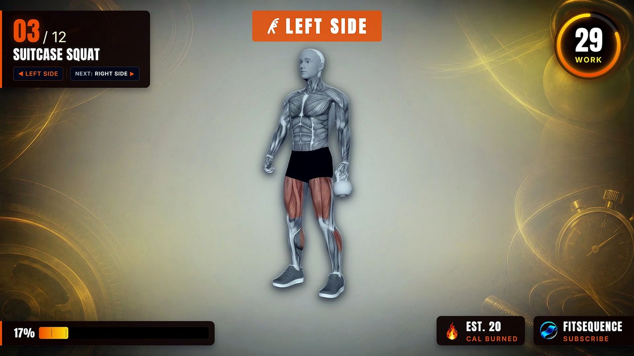 10 Min Extreme Workout Challenge at Home - Kettlebell