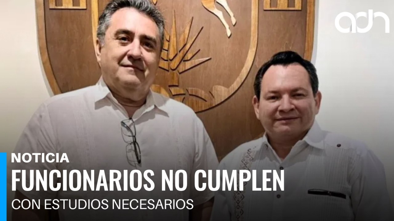 ¿Cómo llegaron ahí? Funcionarios con preparatoria cobran hasta 45 mil pesos en Yucatan