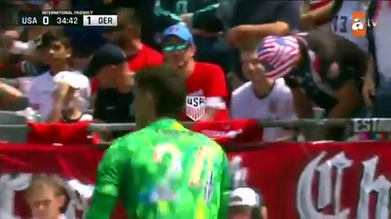Maç Özeti - ABD 1 - 2 Almanya _ Dünya Kupası Hazırlık Maçı
