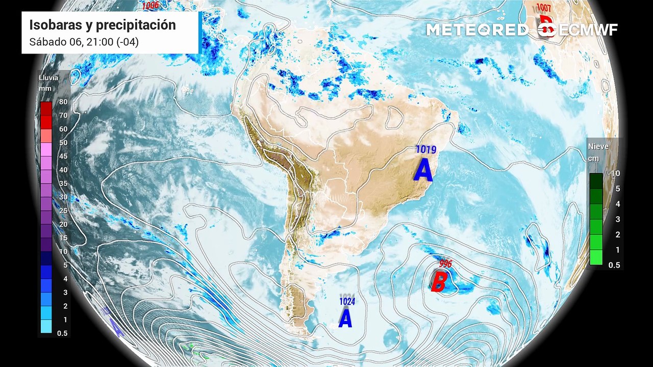 Sistema frontal avanzará hasta Coquimbo este miércoles