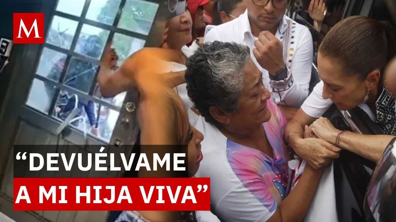 Entre lágrimas, la madre de Roxana Guzmán logra hablar con Sheinbaum: esto le pidió