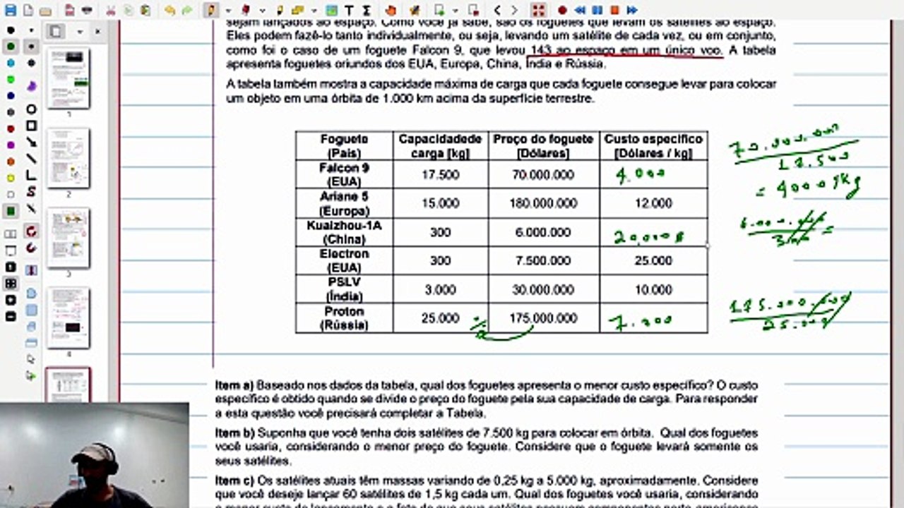 RESOLUÇÃO OBA 2023 - QUESTÃO 8 -  PROVA NÍVEL 4