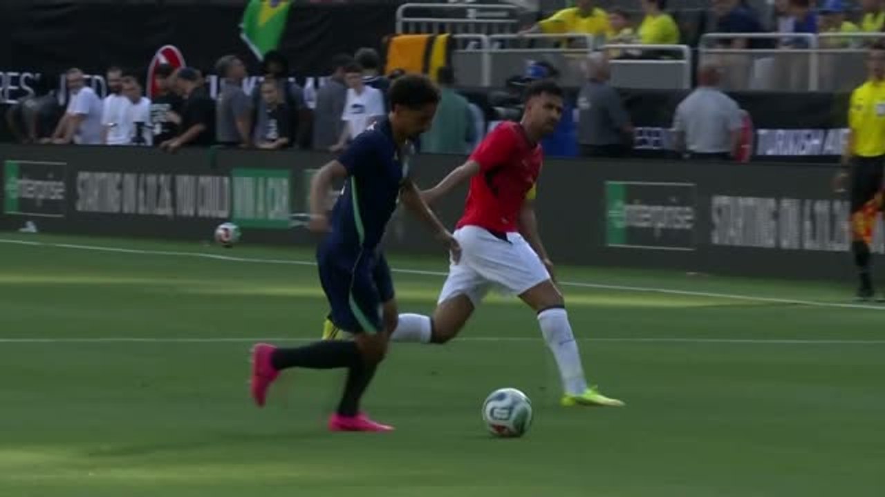 Marquinhos error helps Egypt back into game with Brazil