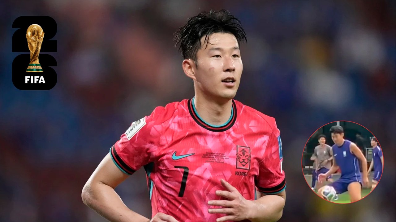 Son Heung-Min encabeza el entrenamiento de Corea del Sur en Guadalajara previo al Mundial 2026