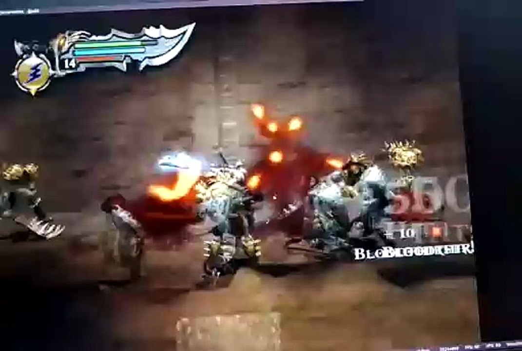Blade of Artemis demonstração- batalha do escudo -God of war 1 (veryhard)