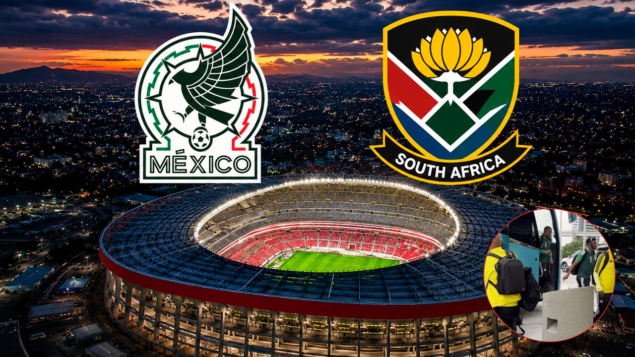 Sudáfrica ya está concentrada y pone la mira en México para el partido inaugural del Mundial 2026