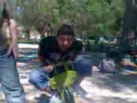 Fabien fais de la moto