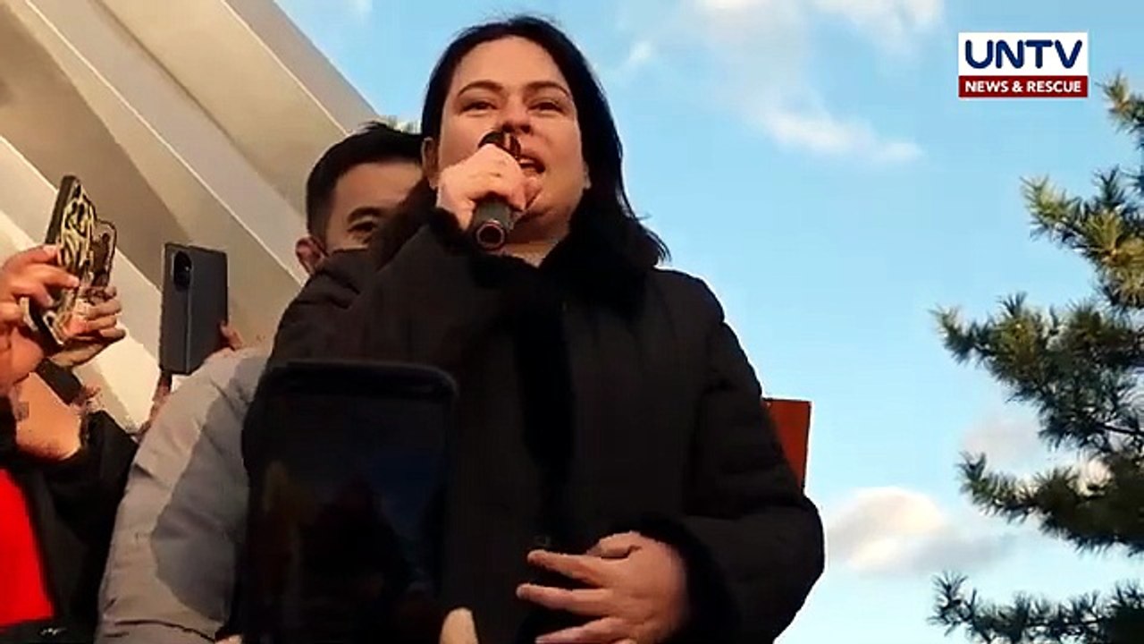 FPRRD message through VP Sara: 'As a Filipino, I never surrendered my country to foreigners' [Full Movie]
