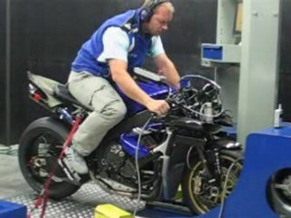 Yamaha R1 2008 Superbike Mondial au banc