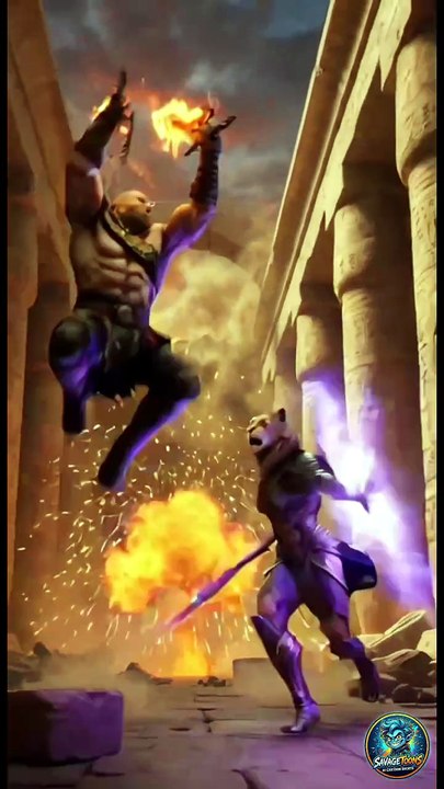 Kratos vs Sekhmet - Epic God of War vs Lion Goddess Fight 🔥 Who Wins?