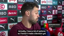 Bernardo Silva has 'a lot of options' amid Barcelona interest