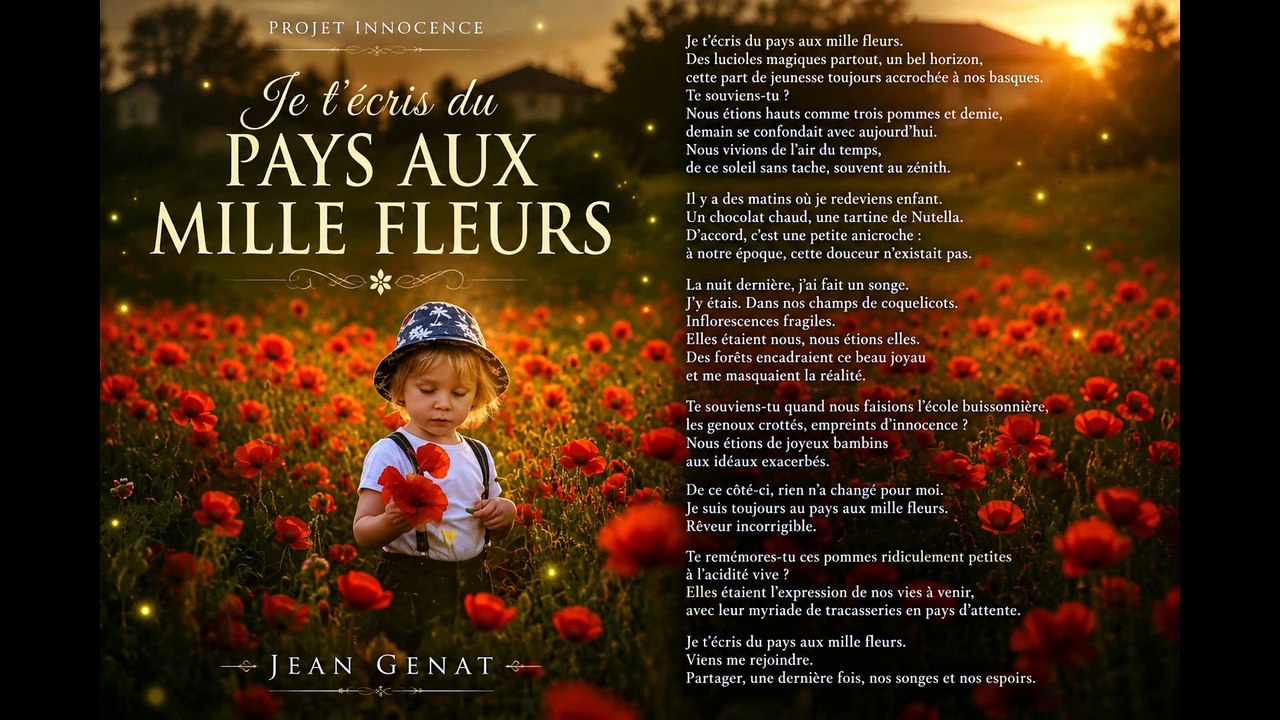je-t-ecris-du-pays-aux-mille-fleurs-jean-genat.wmv