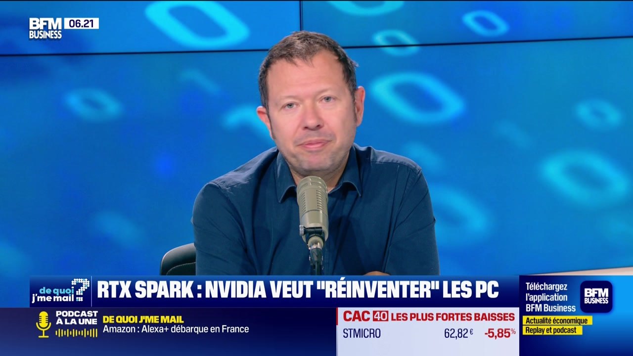 De Quoi J'me Mail : RTX Spark, NVIDIA veut "réinventer" les PC (1/2) - 07/06