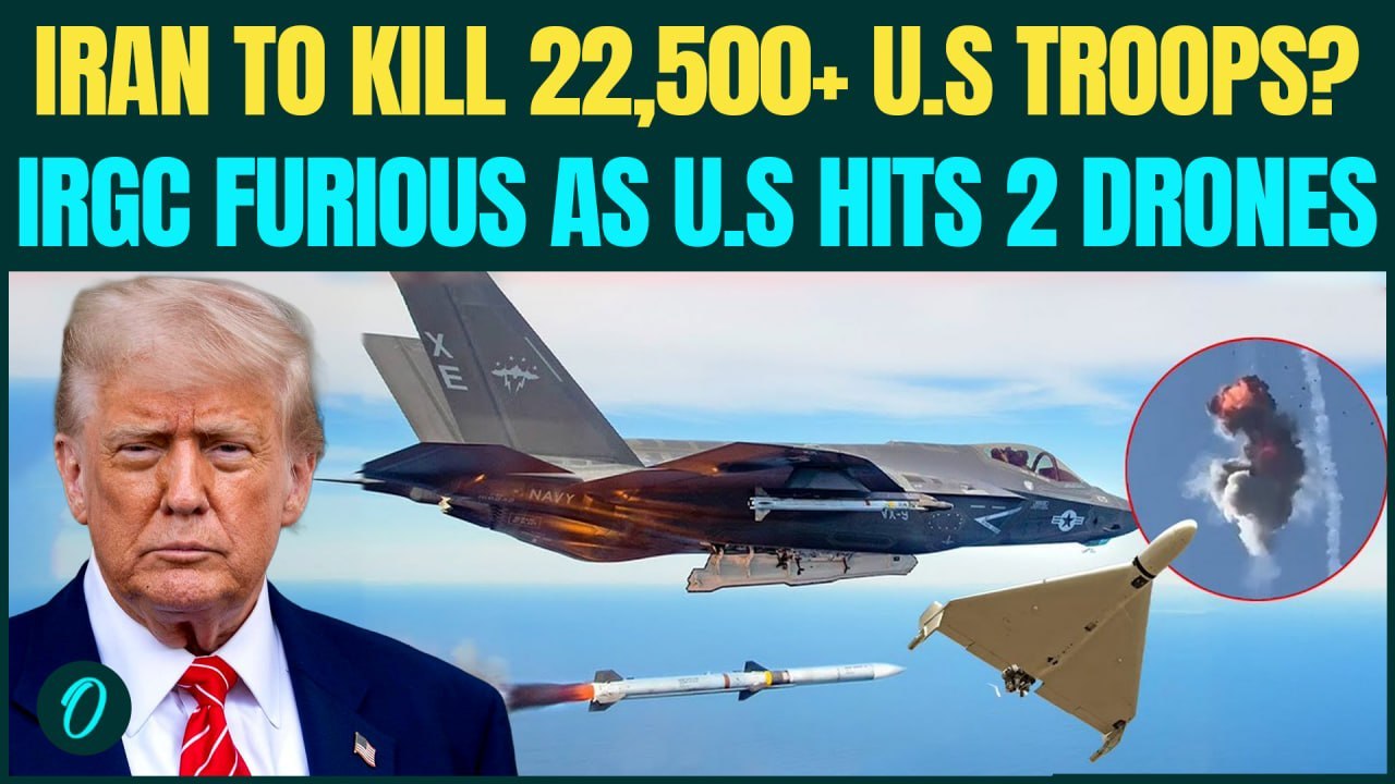 U.S Shoots Down 2 Iranian Drones BREAKING: IRGC’s CHILLING Warning | 22500+ US Troops UNDER THREAT?