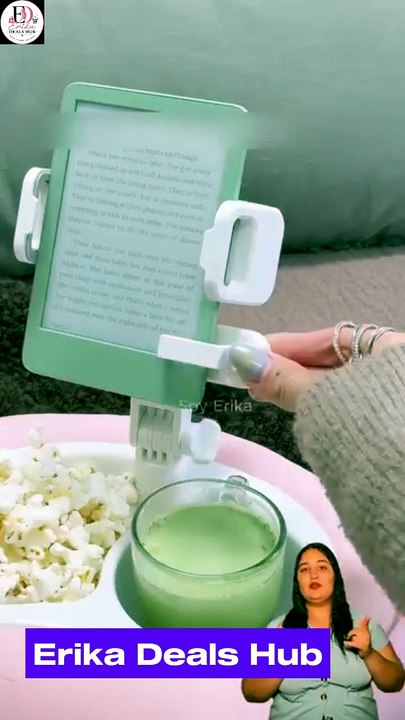 Bandeja de Cama con Soporte para Tablet | Snack y Bebida Incluidos