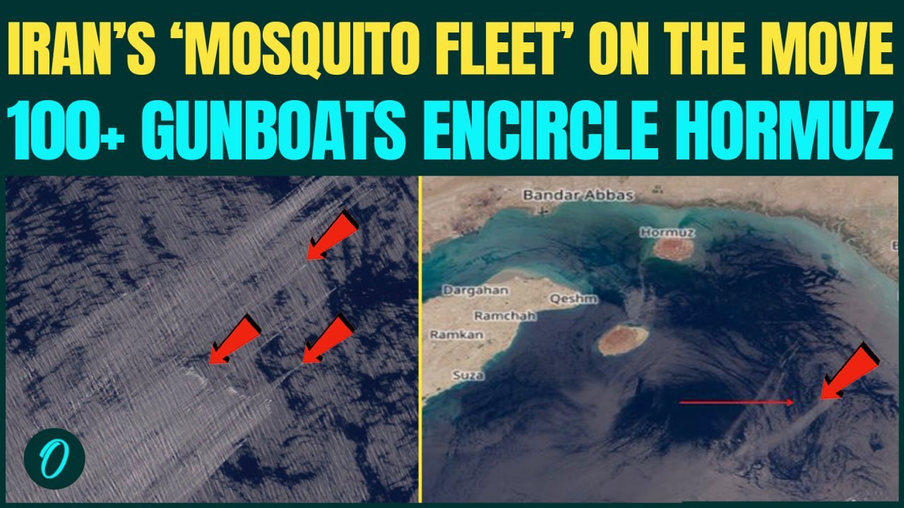 Iran’s ‘Mosquito Fleet’ to SINK U.S Warships, Tankers? 100+ IRGC Gunboats SURROUND Hormuz
