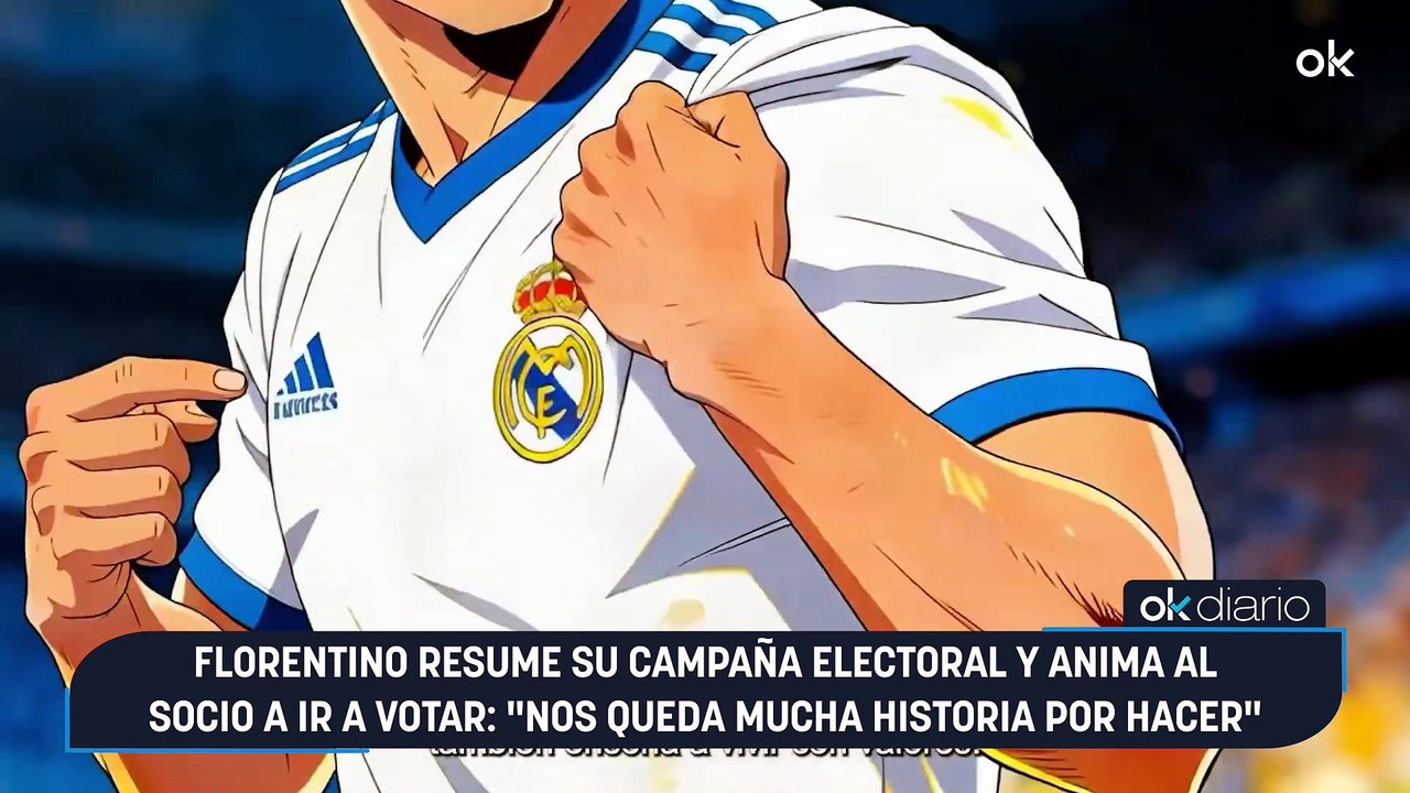 Florentino resume su campaña electoral y anima al socio a ir a votar: "Nos queda mucha historia por hacer"