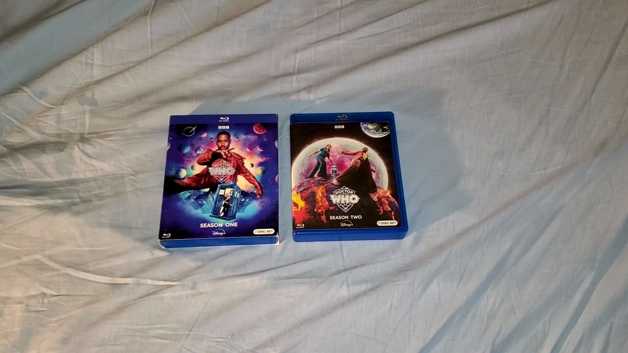 Doctor Who Series 14 & 15/Seasons 1 & 2 Blu-Ray Unboxings