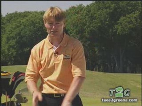 Golf Instruction & Swing Tip - How to Stop Blocking the Ball