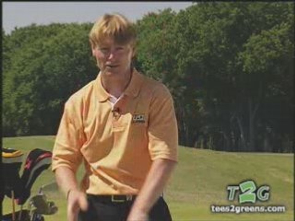 Golf Instruction & Swing Tip - How to Stop Blocking the Ball