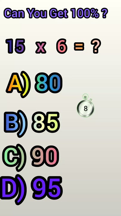 100 % Impossible Math Question? Try It!