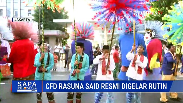 CFD Perdana Rasuna Said Disambut Antusias, Pemprov DKI Gaungkan Pilah Sampah | SAPA PAGI