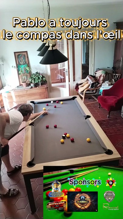 Paulo a toujours le compas dans l'œil #8ball #8pool #blackball #billard #ultimatepool #pourtoi #fyp #fluxshorts #reels