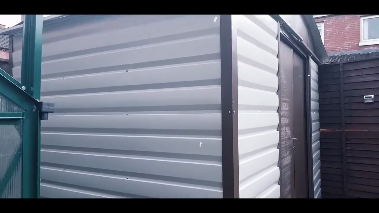 Metal Shed insulation DIY Test