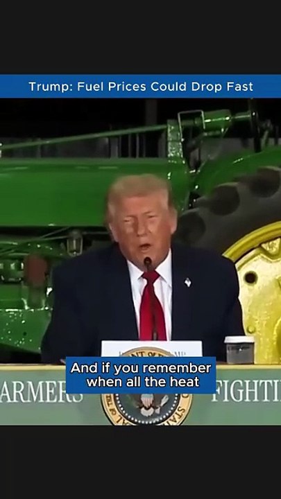 Trump Discusses Iran, Gas Prices, and Fertilizer Costs