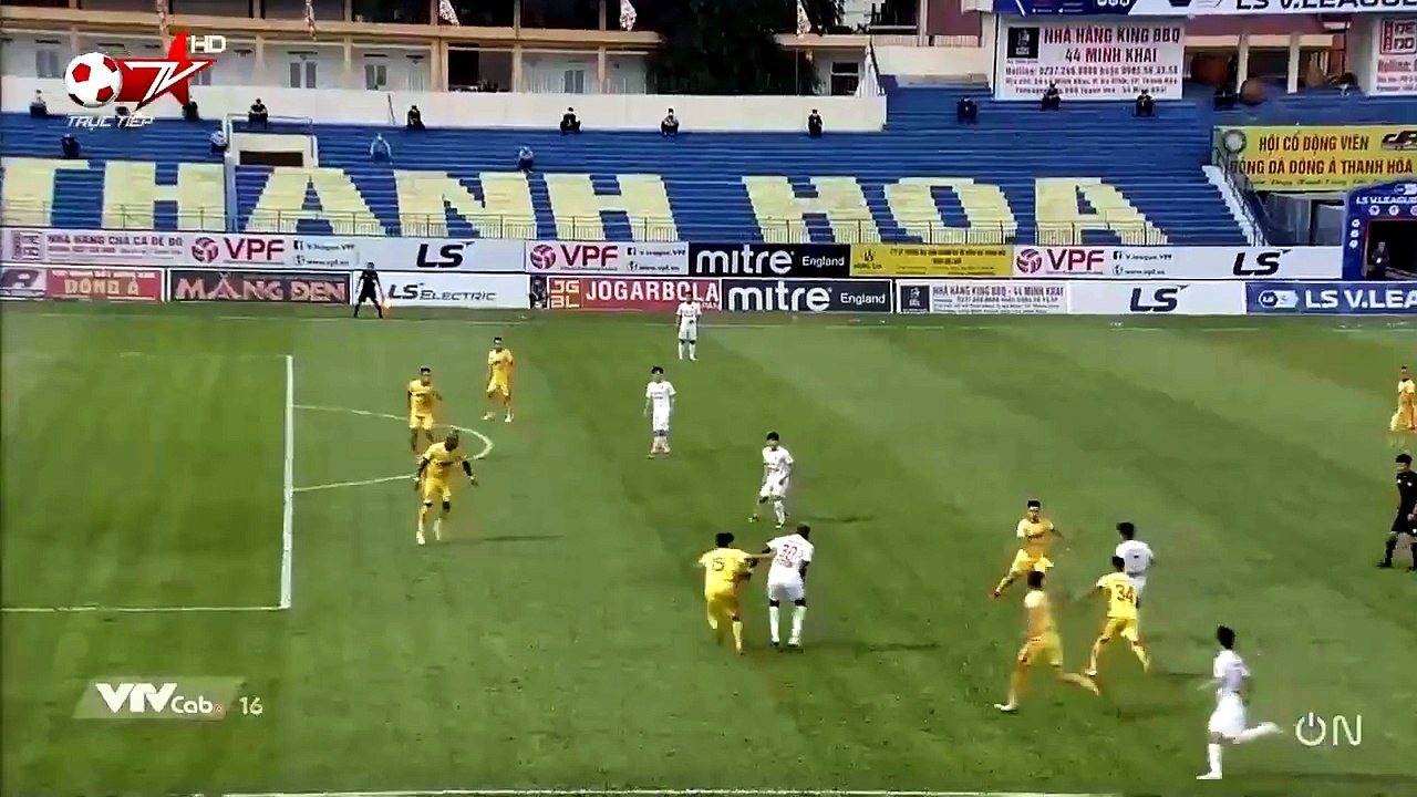 Thanh Hóa 1-2 Hoàng Anh Gia Lai - Goals and Highlights (28/4/2021) | VTVcab 16 - Bóng Đá TV HD