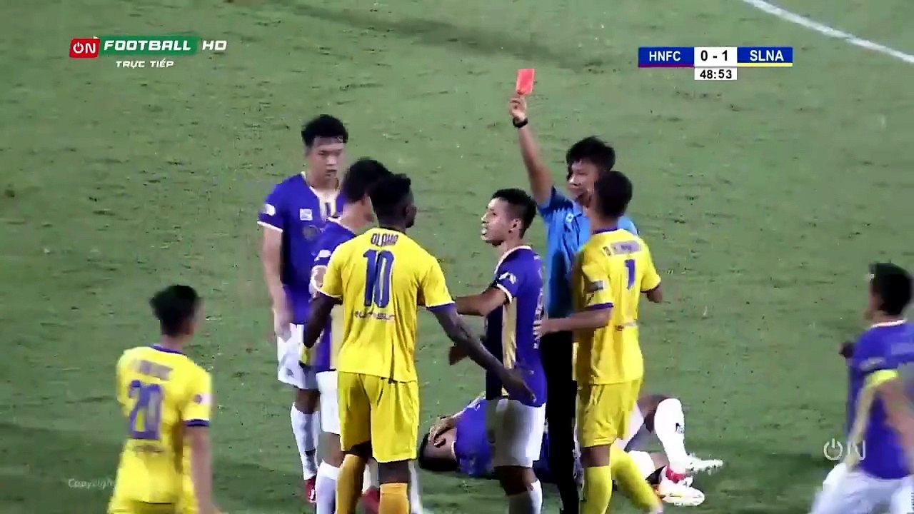 Hà Nội FC 2-1 Sông Lam Nghệ An - Goals and Highlights (31/7/2022) | VTVcab 16 - On Football